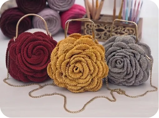Cartera Elegante Rosa