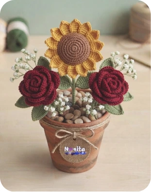 [UTI] Maceta de Flores Eternas